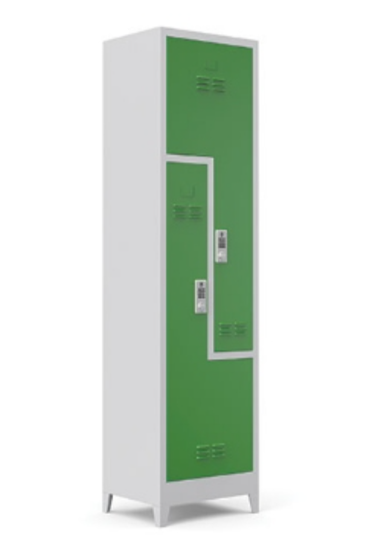 İkili, Z Kapılı Elektronik Kilitli Soyunma Dolabı